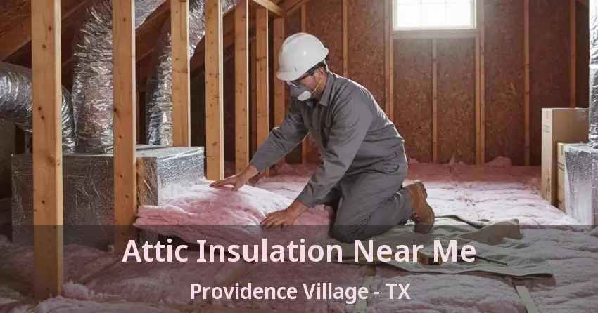Attic Insulation Near Me Providence Village - TX