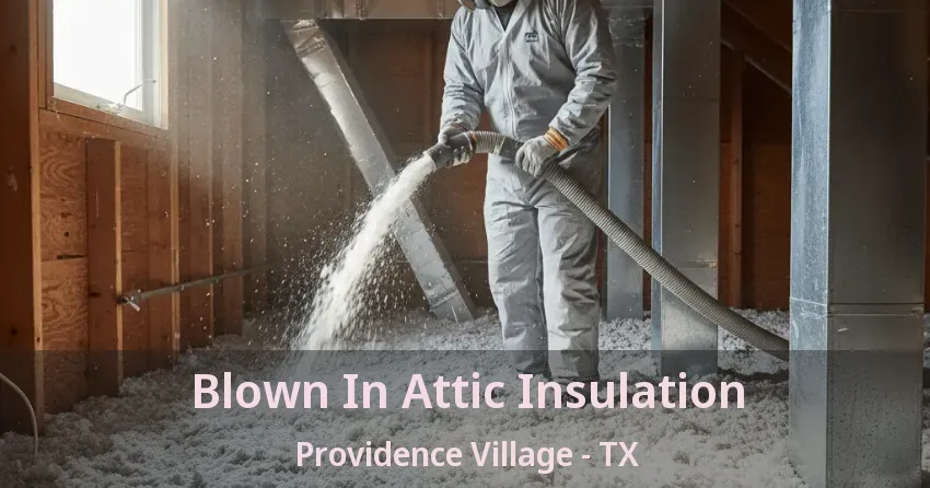 Blown In Attic Insulation Providence Village - TX
