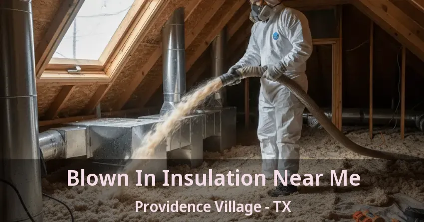 Blown In Insulation Near Me Providence Village - TX