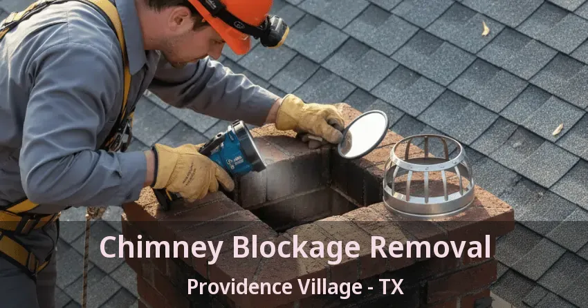 Chimney Blockage Removal Providence Village - TX