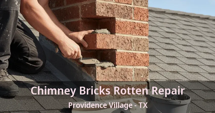 Chimney Bricks Rotten Repair Providence Village - TX