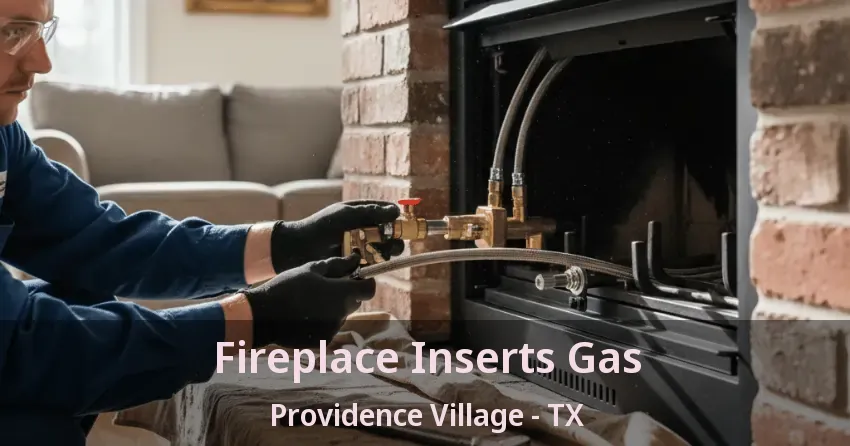 Fireplace Inserts Gas Providence Village - TX