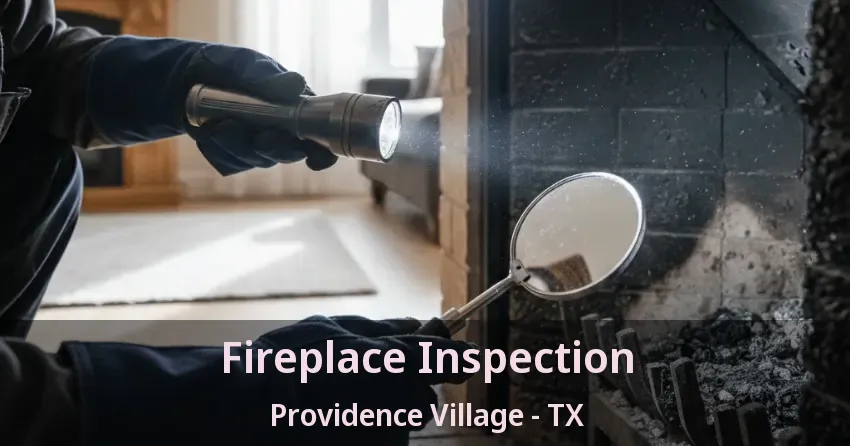 Fireplace Inspection Providence Village - TX