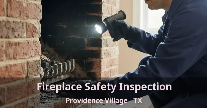 Fireplace Safety Inspection Providence Village - TX