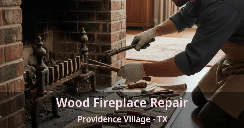 Wood Fireplace Repair Providence Village - TX